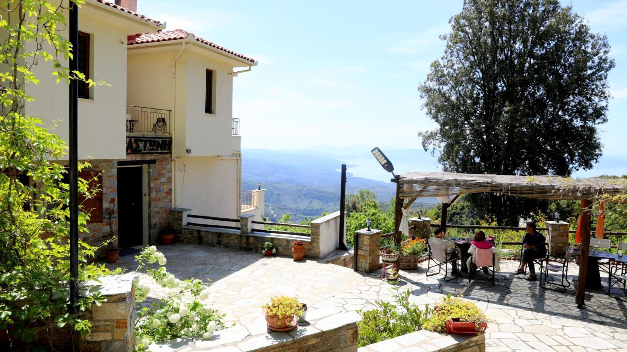 Rastoni Pelion Hotell Vyzitsa Exteriör bild