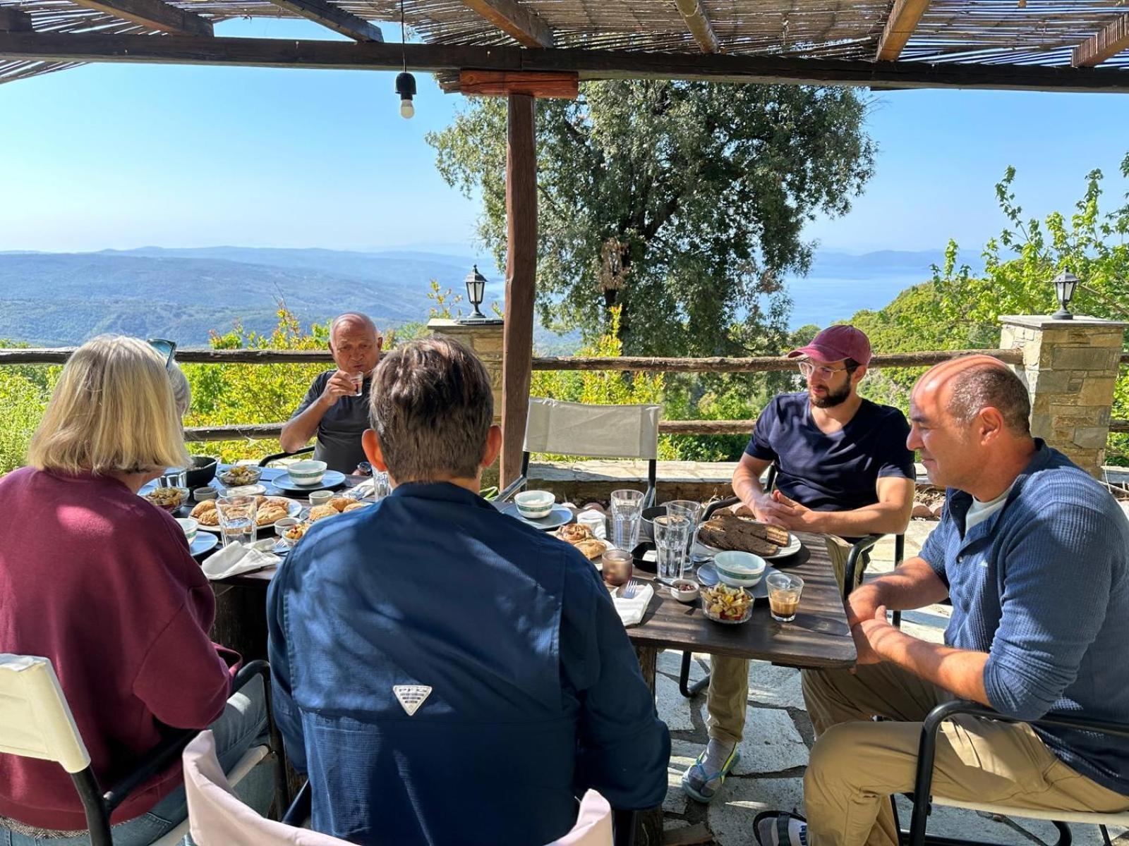 Rastoni Pelion Hotell Vyzitsa Exteriör bild